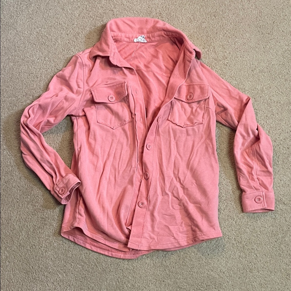 Tribal Jeans Coral Shacket